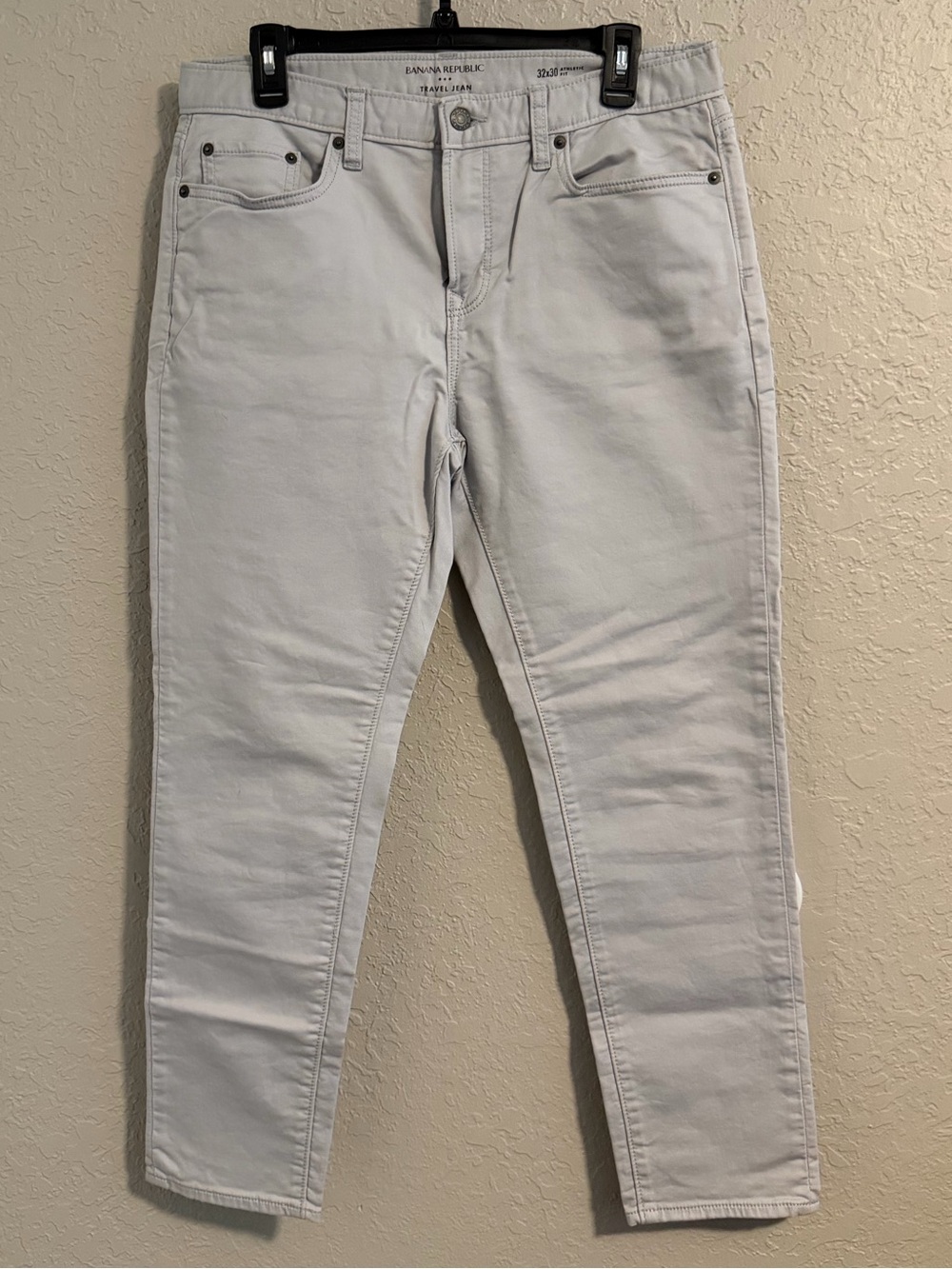Banana Republic Light Gray Mens athletic fit jeans